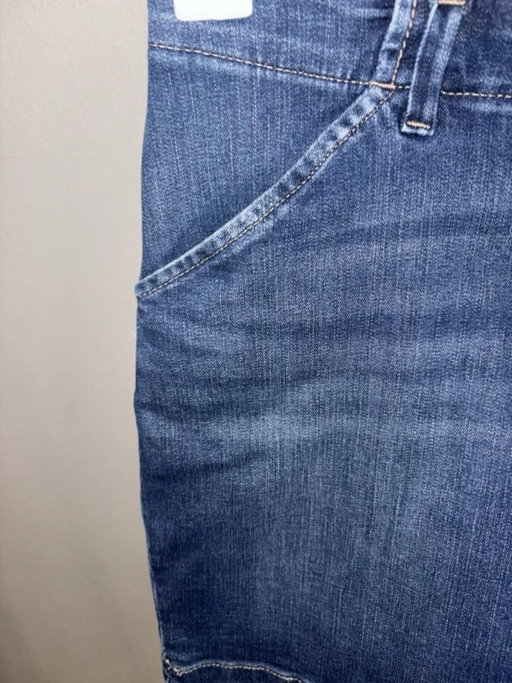 Lee Regular Fit Denim Jean Shorts Women Size 12 Medium 32X7 Stretch
